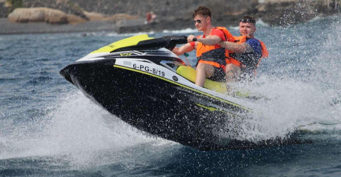 Tenerife: Jet Ski Guided Tour Discover the Coastline - Professional Photography Service