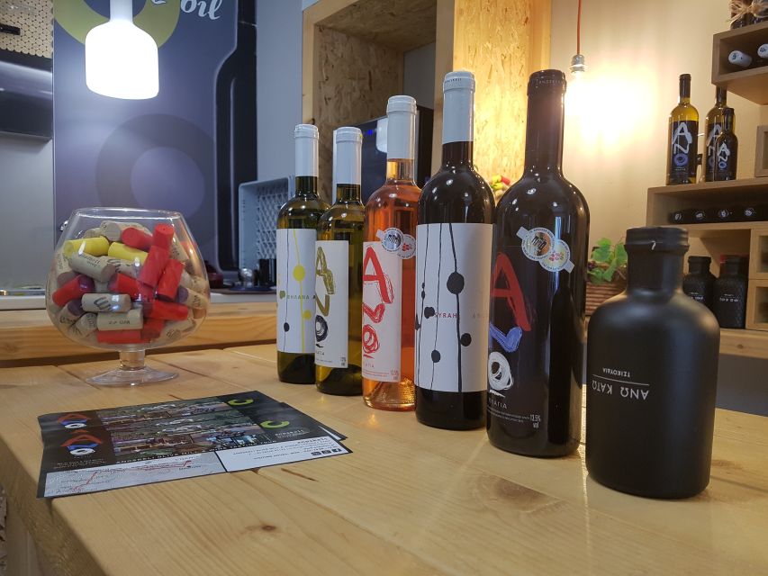 The Miracle of Wine and Olive Oil: Day Tour From Chania - Winery Exploration