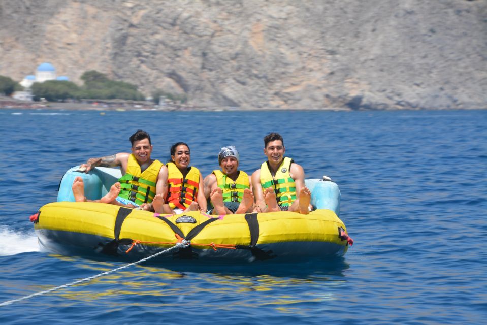 Thrill Waves Tubing at Perivolos Beach, Santorini - Instructor Languages and Cancellation Policy