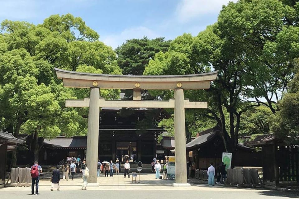 Tokyo :1-Day Bus Tour W/Lunch,Meiji Shrine, Tokyos Main Spot - Hama-Rikyu Gardens and Tokyo Tower