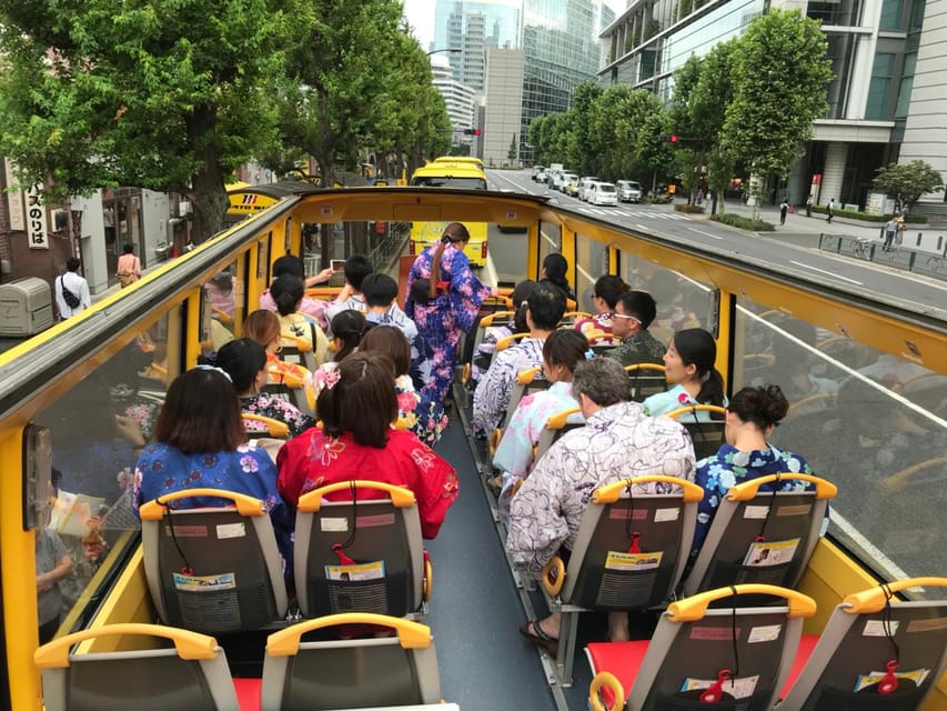 Tokyo: 60MIN Panoramic Open Top Bus Tour With Audio Guide - Important Policies