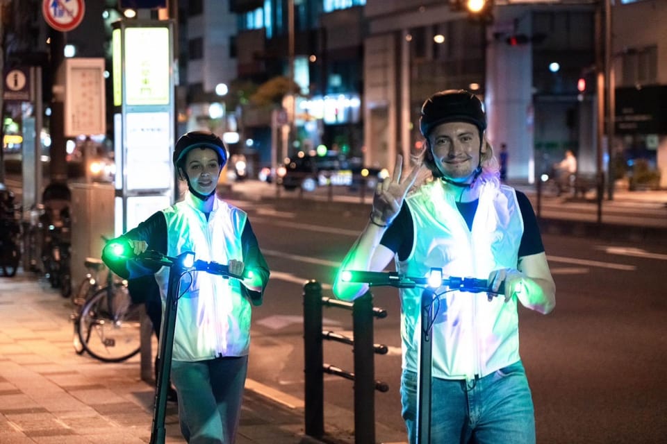 Tokyo E-Scooter Night Tour With Tokyo Tower Admission - Tips for the Tour