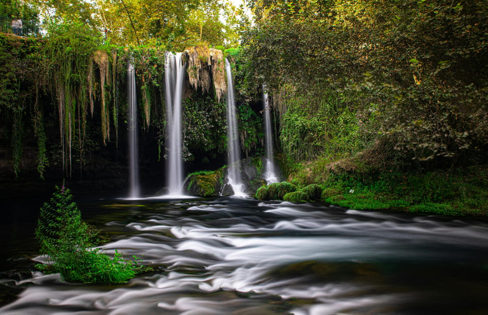 Upper Duden Waterfall, Cave, Canyon, Tomb Ruins, Large Info - Important Visitor Guidelines