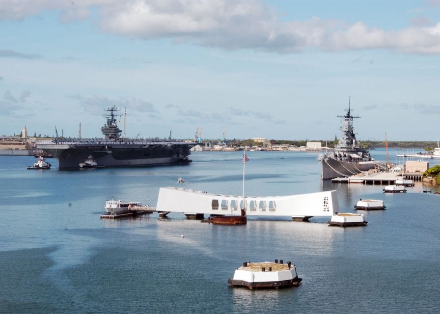 USS Arizona Commanders Narrated Multimedia Tour - 23 Stops - Tour Inclusions