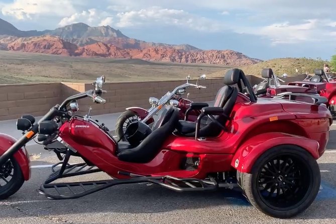 Vegas Strip and Red Rock Canyon Guided Trike or Slingshot Tour - Booking and Cancellation Policies