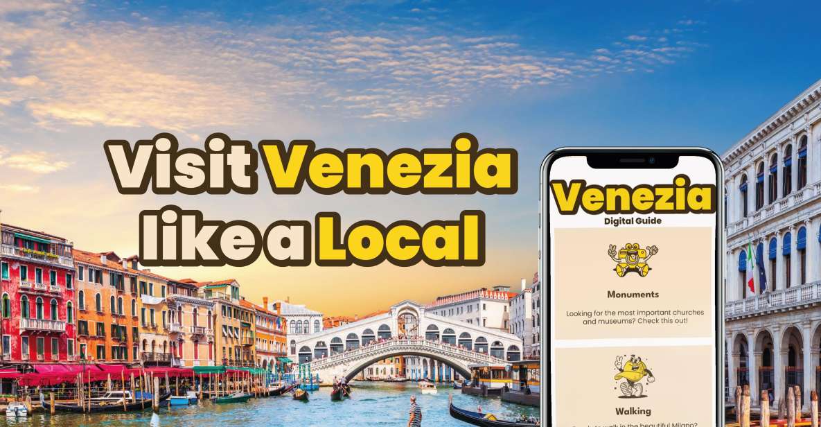 Venezia: Digital Guide Made by a Local for Your Walking Tour - Tips for an Enjoyable Tour