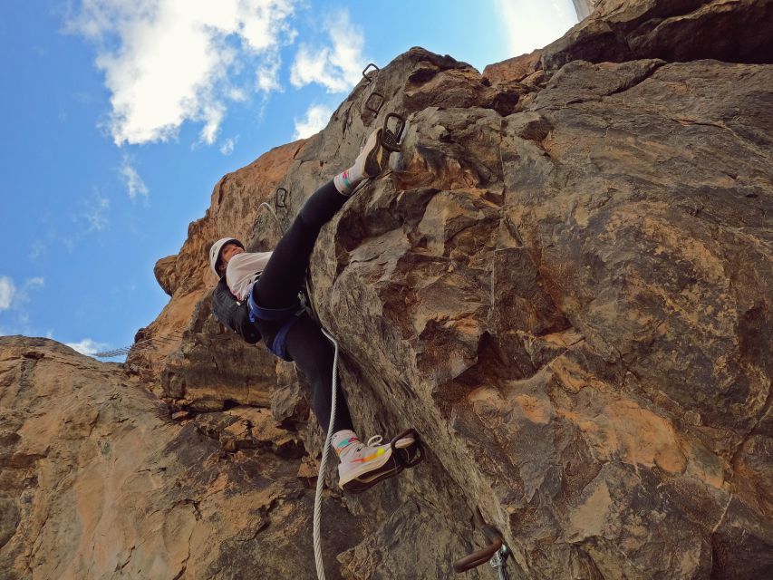 Via Ferrata - Climbing Route Gran Canaria: Rocky Mountains - Climbing Techniques Learned