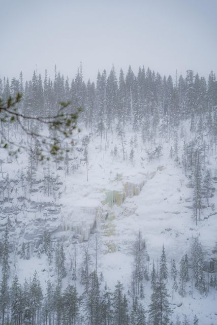 Visit to the Frozen Waterfalls of Korouoma - Hiking Adventure