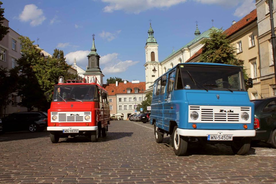 Warsaw: the Best of the City Private Tour by Retro Minibus - Important Tour Information