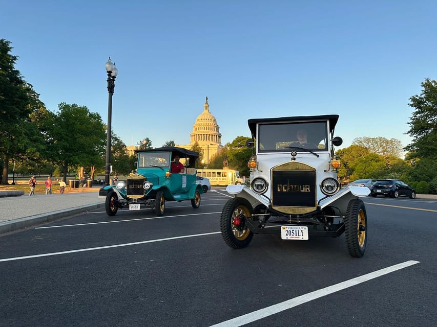 Washington, DC: Guided Moonlight Tour by Vintage Car - Customer Ratings