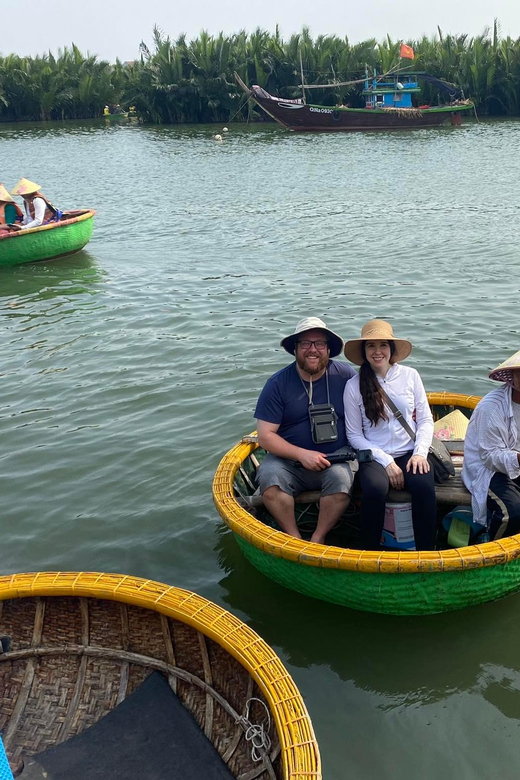 Water Coconut Basket Boat Hoi An Private Bike Tour - Pickup and Meeting Point