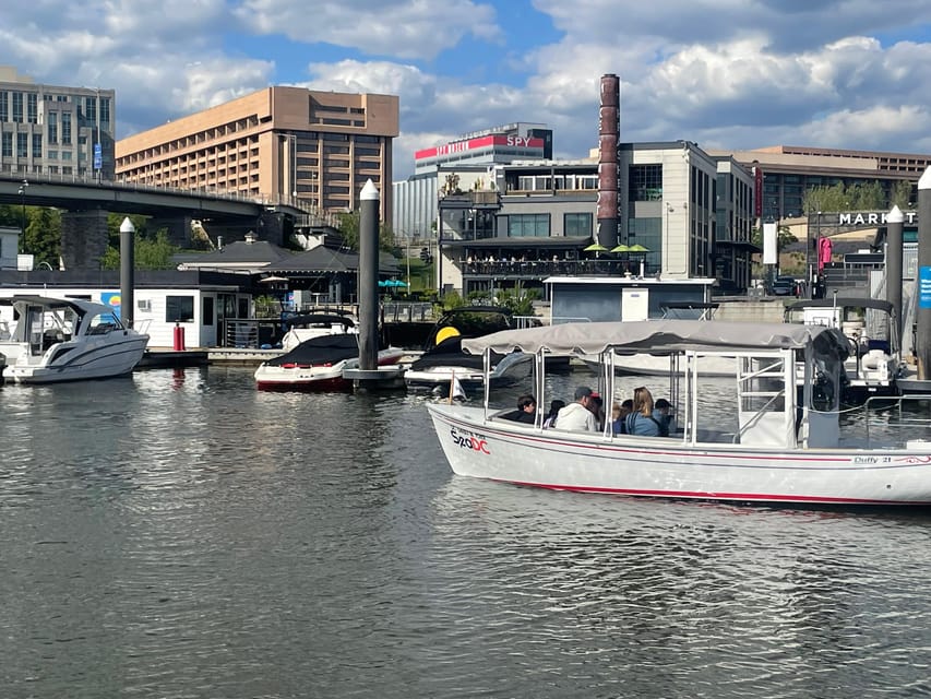 Wharf DC 21 Duffy E-Boat Rental - Afternoon/Evening - 3-8pm - What to Expect