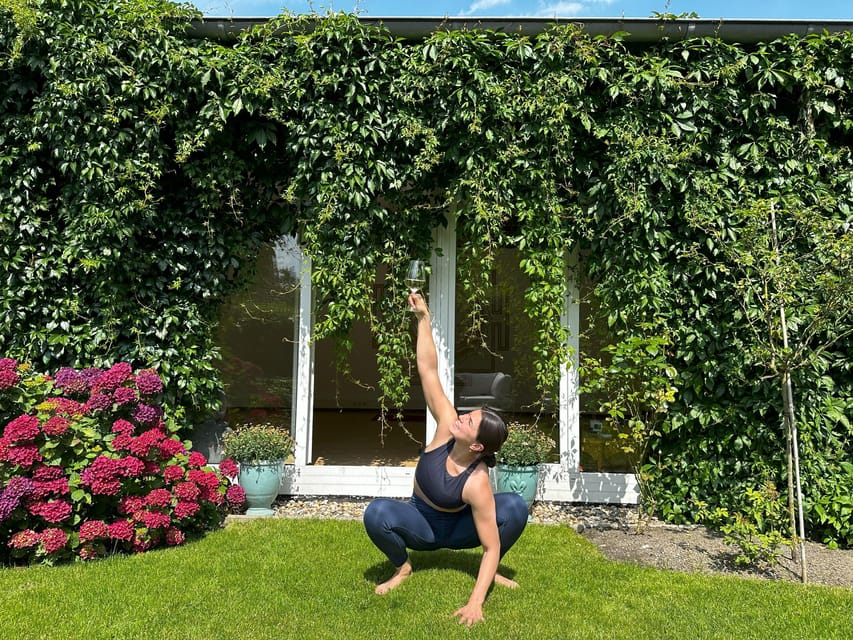 Wine Yoga in Wiesbaden (Outdoor With Indoor Option) - Private Group Bookings