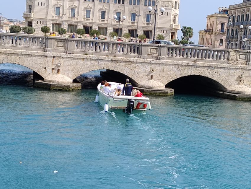 1-Hour Boat Tour of Ortigia, Sea Caves With Swimming Stop - Weather Considerations