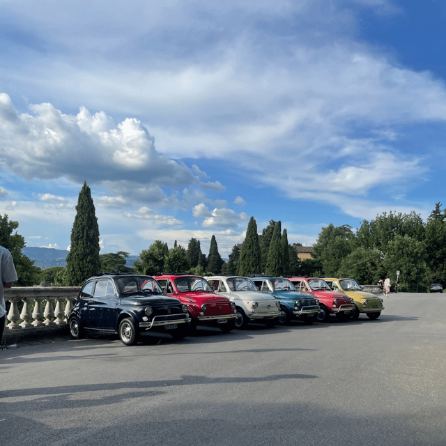 2-Hour Self Drive in the Morning in a Vintage Fiat 500 - Exploring Florence and Tuscany