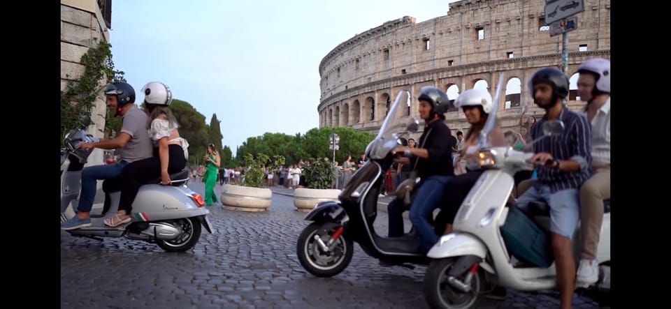 24/7 Vespa Adventure In Rome - Special Arrangements