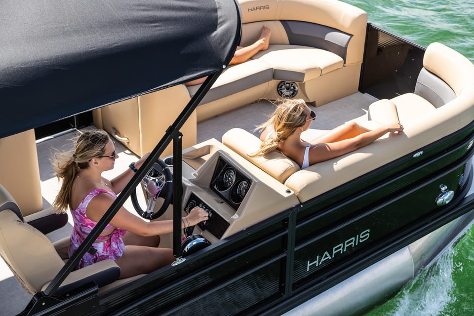 25 Pontoon Rental - Sister Bay 9am-12pm (Up to 15 People) - Directions to Yacht Works Marina