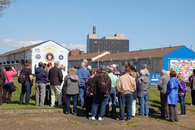 2hours Republican & Loyalist Mural Black Taxi Tour From Belfast - The Sum Up