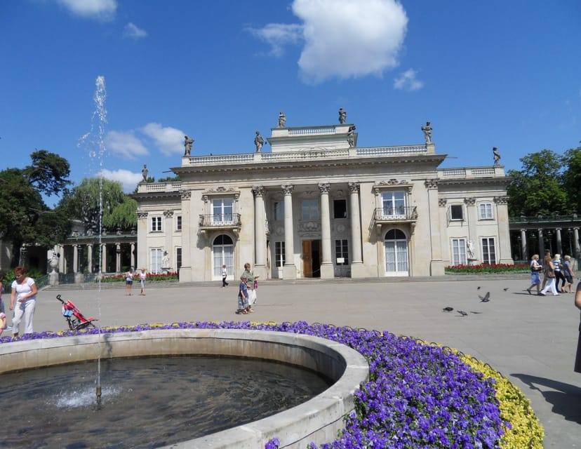 3 Hour: Warsaw Lazienki Park /Inc. Pick Up/ - Key Sites to Visit