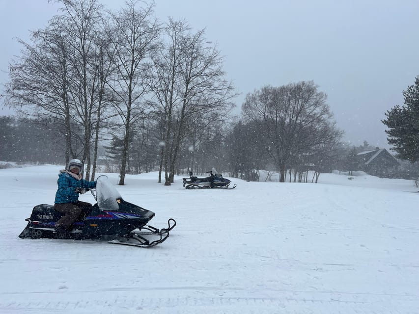 Akita: 1-Hour Snowmobile Riding for Beginner (Single-Seater) - What to Expect