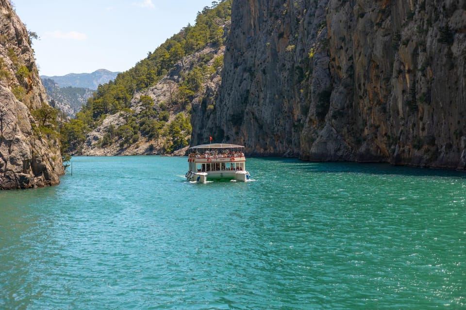 Alanya, Side, Antalya: Green Canyon Boat Tour With Lunch - What to Expect