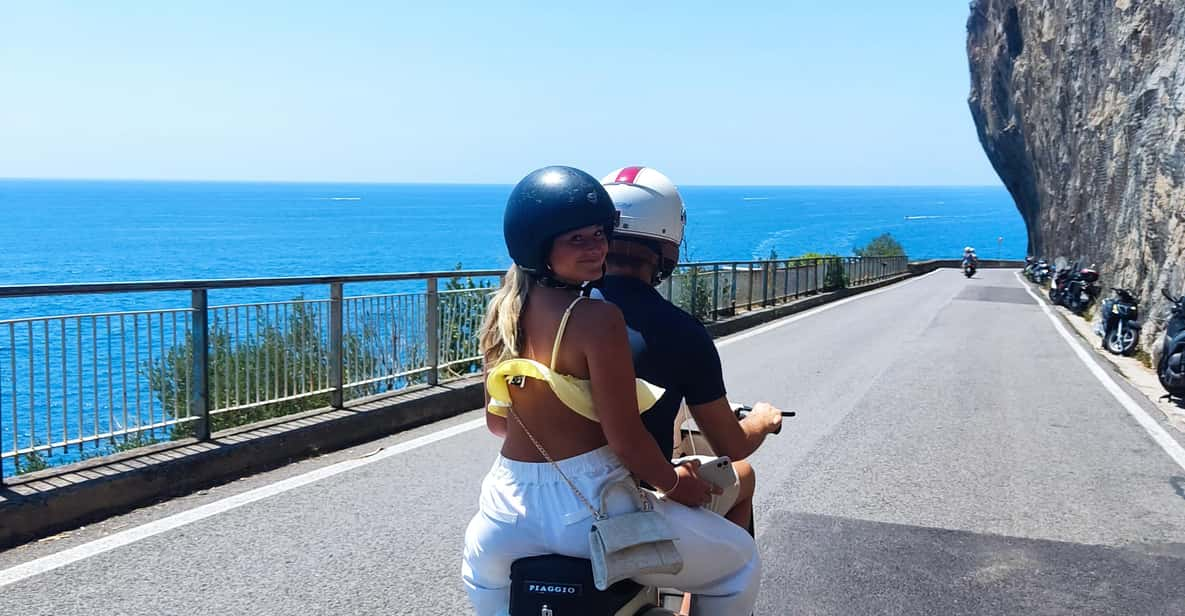 Amalfi Coast Private Guided Vespa Tour With A Funny Guide - Scenic Stops Along the Route