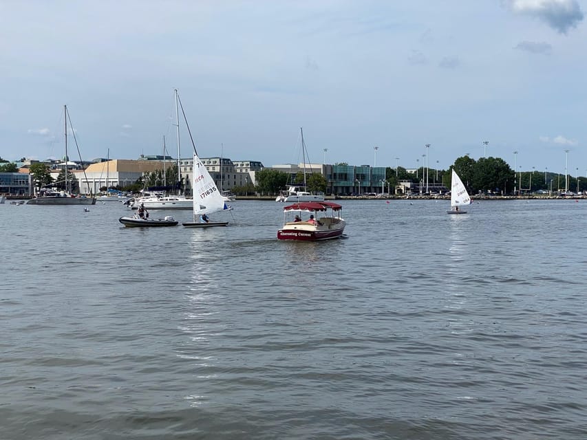 Annapolis: Electric Boat Rental - Duffy Sun Cruiser - 10ppl - Special Occasion Ideas