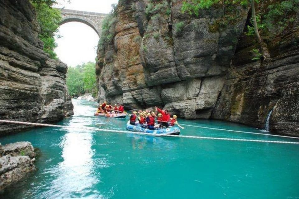 Antalya: Köprülü Canyon Rafting Adventure With Transfer - Safety Considerations