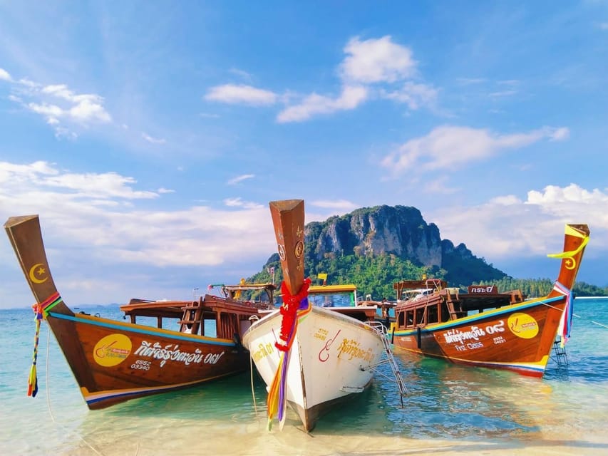 Ao Nang: 4 Islands Day Tour by Speedboat or Longtail Boat - Iconic Islands of Krabi Province