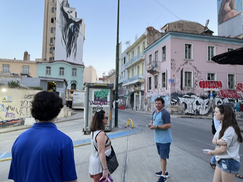 Athens: Street Art and Street Food Small Group Tour - Neighborhood Exploration