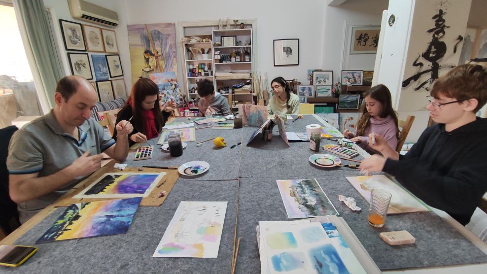 Athens: Watercolor Painting Workshop With Acropolis - What to Expect