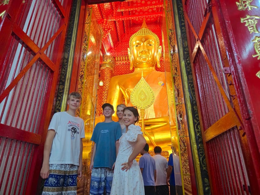 Bangkok: Day Trip to Ayutthaya With Private Longtail Tour - Temple Highlights