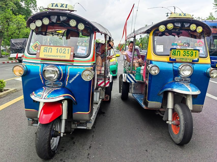 Bangkok: Guided Tour in a Typical Thai Tuk-Tuk - Cancellation Policy