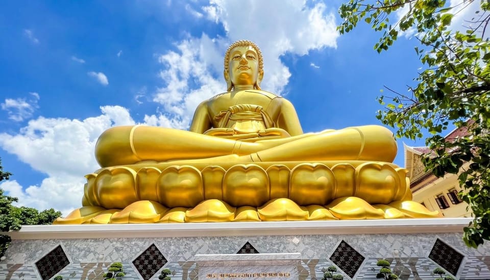 Bangkok : Private Canals Tour & 2 Temple With Hotel Pick up - Private Transportation and Guide