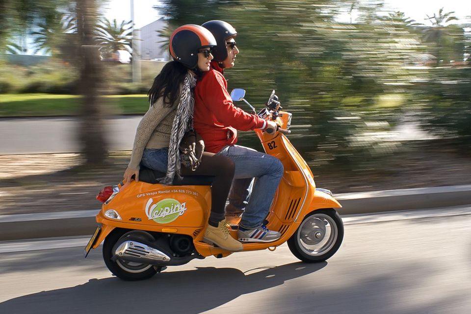 Barcelona: 6-Hour Vespa Rental With GPS - Customizable Tour Options