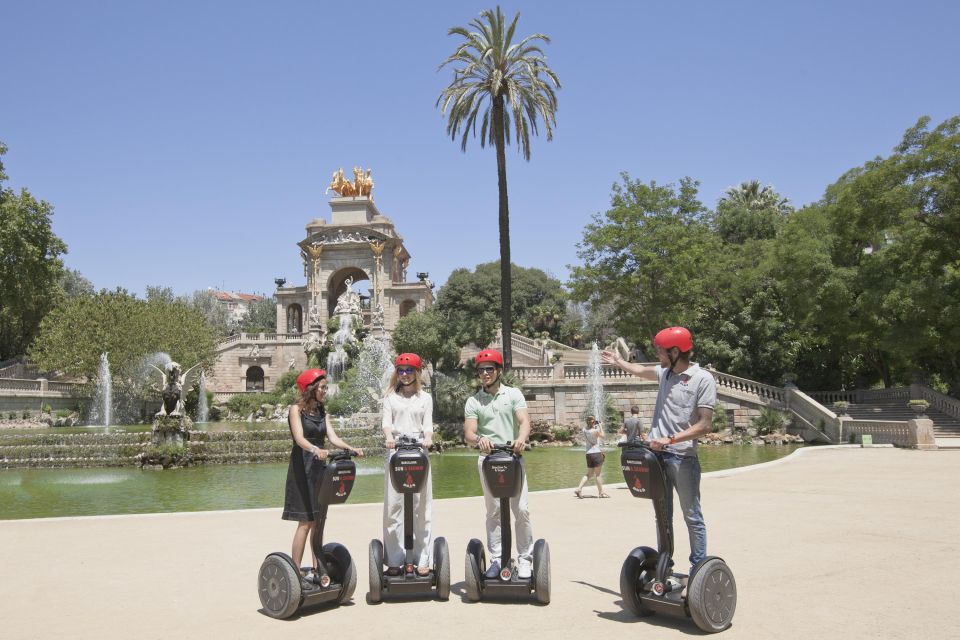 Barcelona: Guided Segway Tour of Seaside & Montjuïc Mountain - Key Stops