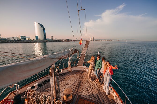 Barcelona Premium Sailing Experience With Drink Included - Sunset Viewing Experience