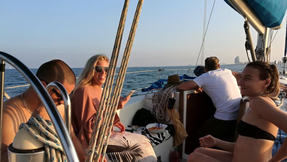 Barcelona: Sailing Trip With Drinks and Snacks - Starting Location and Duration