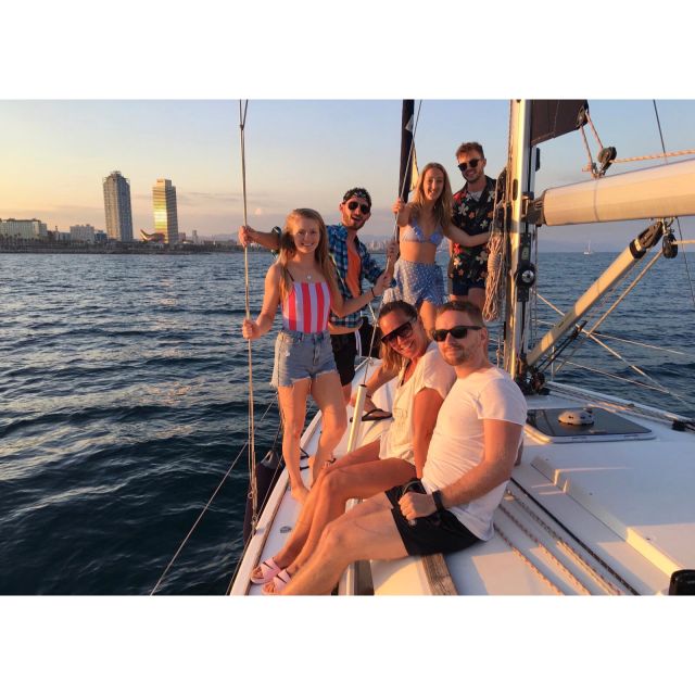 Barcelona: Sunset Skyline Cruise With Cava - Meeting Point and Duration