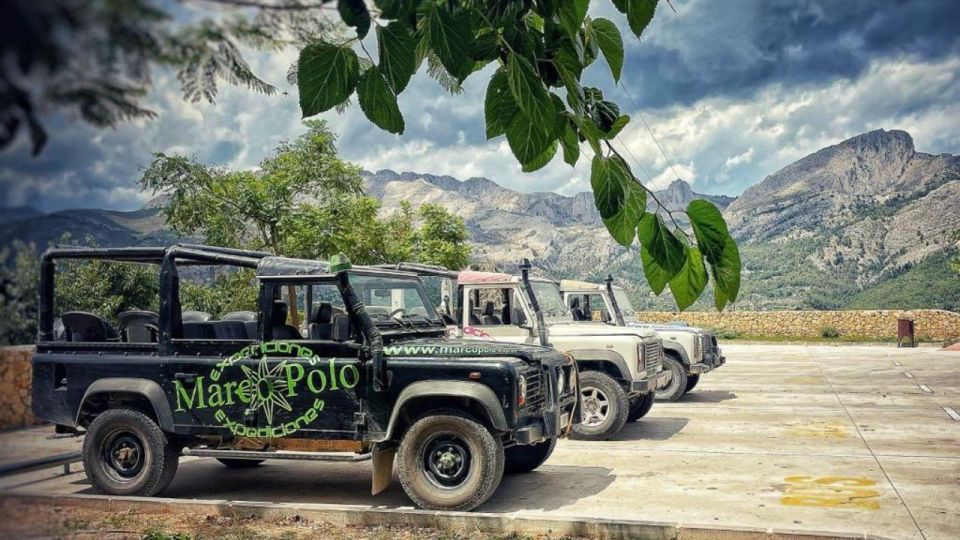 Benidorm: Guided Jeep Trip to Guadalest and Algar Falls - Pickup and Drop-off