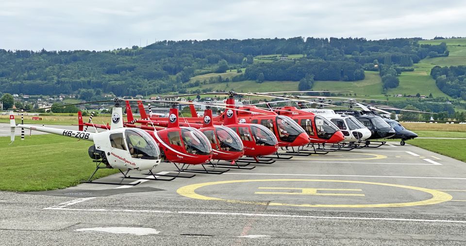 Bern: Private 18-Minute Helicopter Flight for up to 3 People - Booking Process