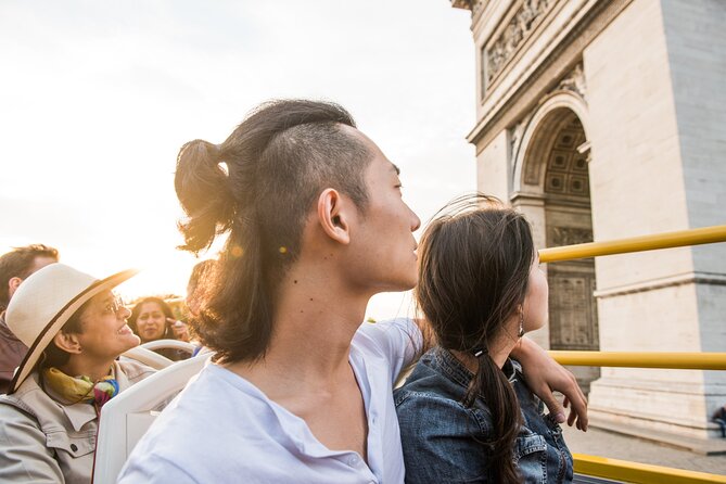 Big Bus Paris Open Top Night Tour - Eiffel Tower Admission Included