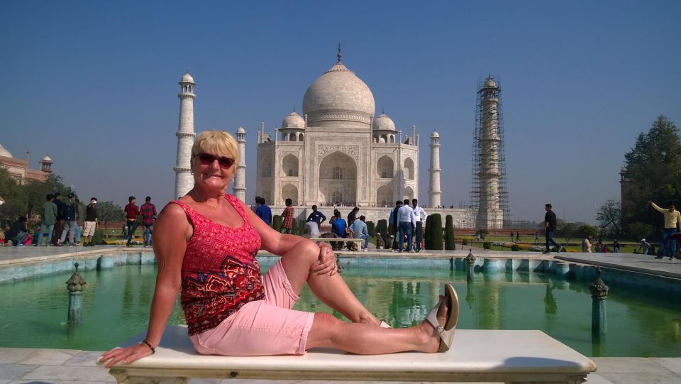 Bliss Full-Day Tour of Agra With Sunrise & Sunset @Taj Mahal - Ideal Sunset Views at Mehtab Bagh