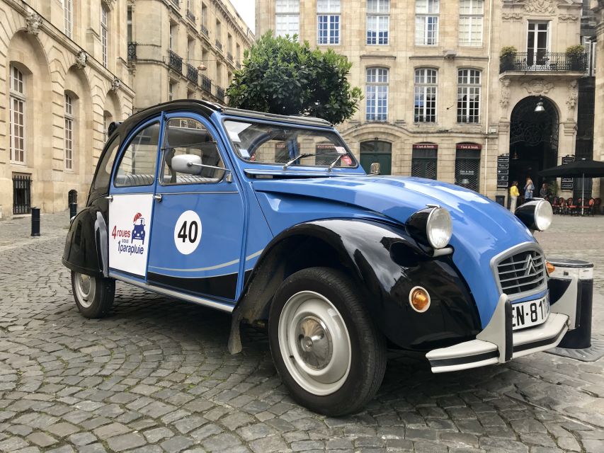 Bordeaux: Private Tour in a Citroën 2CV 3h - Wine Tasting Experience