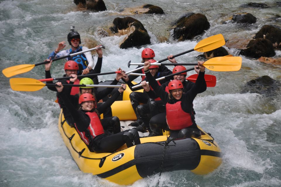 Bovec: Rafting Adventure on SočA River With Hotel Transfers - Booking Information