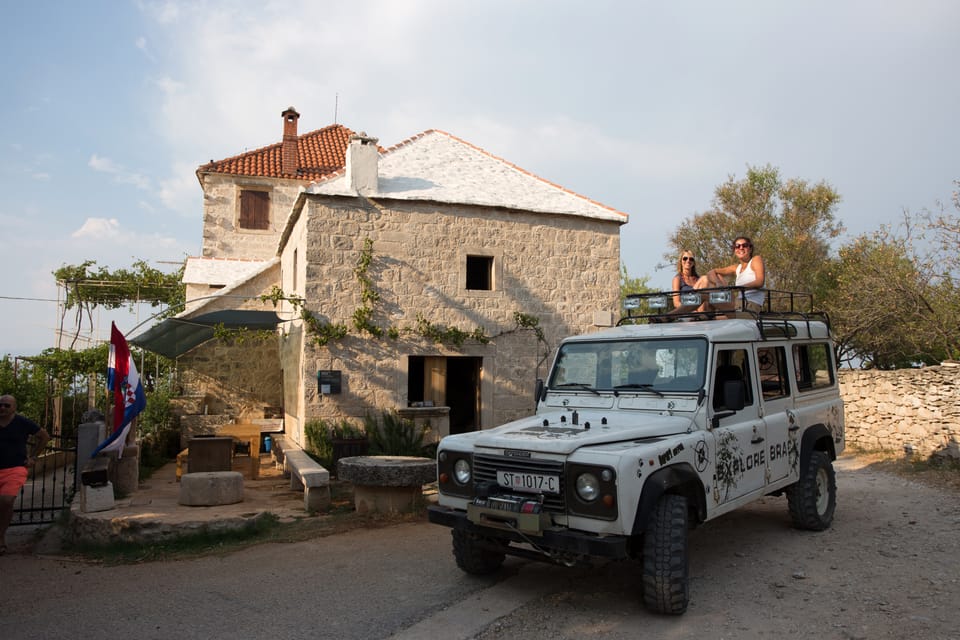 Brač: Island Exploration Tour by Four-Wheel Drive Jeep - Olive Oil Museum