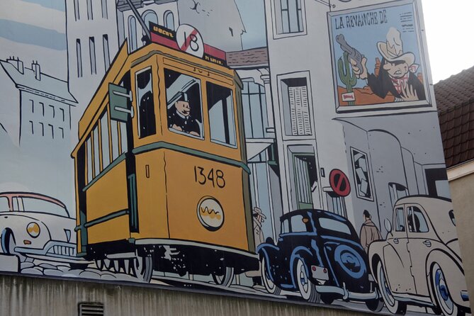 Brussels: the Comic Book Walls Walking Tour - Unique Locations and Comic Stores