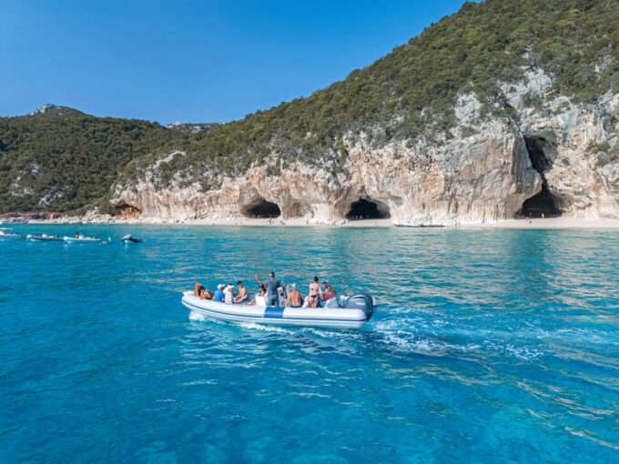 Cala Gonone: Gulf of Orosei Dinghy Cruise With Swim Stops - Exploring the Caves