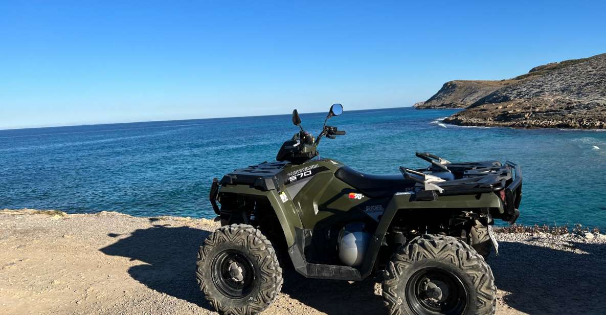 Cala Millor & Sa Coma: Quad 2-3 Bay´s Tour - NO-Off-Road - Scenic Coastal Routes