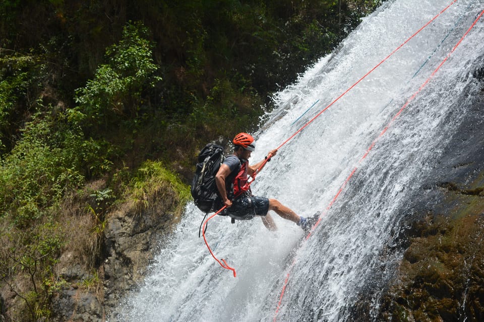 Canyoning Dalat Full Option With Lunch And Hot Chocolate - Canyoning Activities Explained